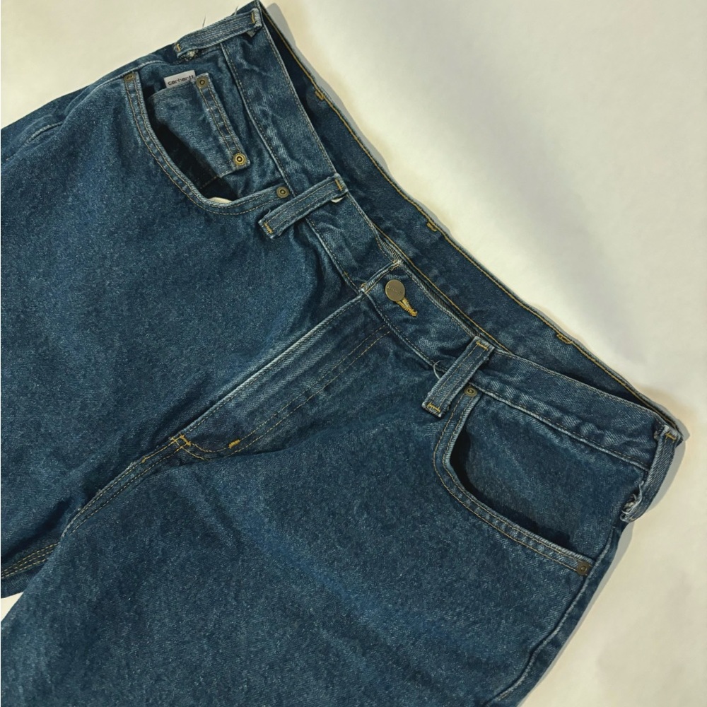 Carhartt dark blue jeans size 38/32